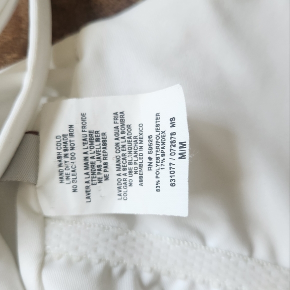 Becca White One Piece Bathing Suit - Picture 5 of 5